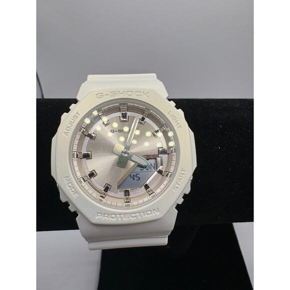 Casio G-Shock Gma-P2100 Women White Casioak Analog Digital 20Bar Watch White main image 5